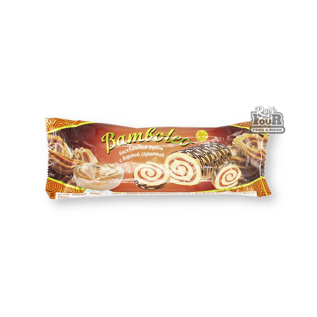 Biscuit roll "Bamboleo" with boiled condensed milk 145g